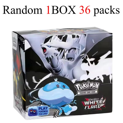 new model English 36 Packs Pokémon TCG: Scarlet & Violet Etsncelles Evoving Skies 151 BATTLE Flames Booster Box Battle  Card