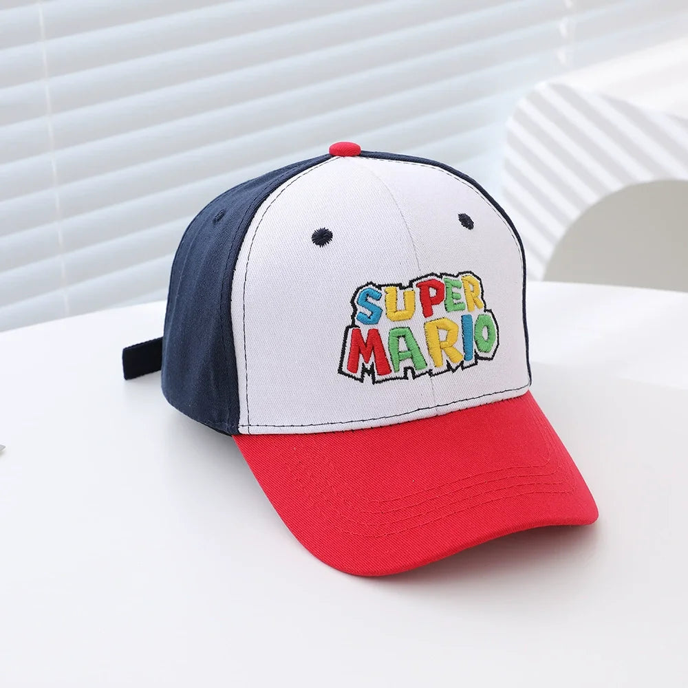 New Mushroom Yoshi Classic Character Baseball Cap Game Merchandise Unisex Adjustable Size Color Blocking Casual Fashion Gift