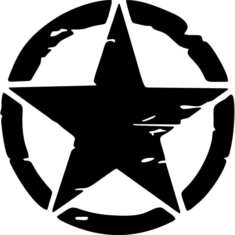 Oscar Mike Freedom Edition Army Star Sticker Motorcycle Stickers Rear Window Stickers Accessories Car Decoration Products Cute,