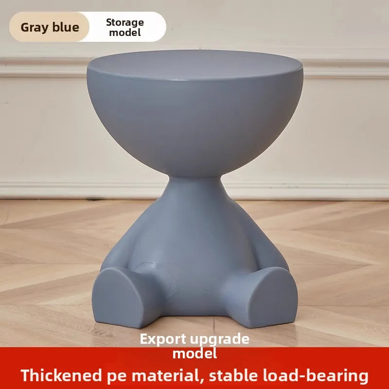 small coffee table home use in living room,-style sofa side table, movable bedroom nightstand, small roun