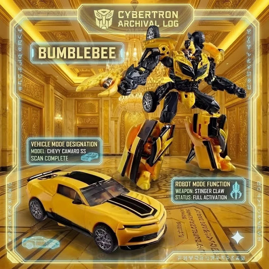 【In Stock】 Hasbro Transformation Studio Series Deluxe Class AOE High Octane Yellow Bee Action Figure Toy Birthday Gift