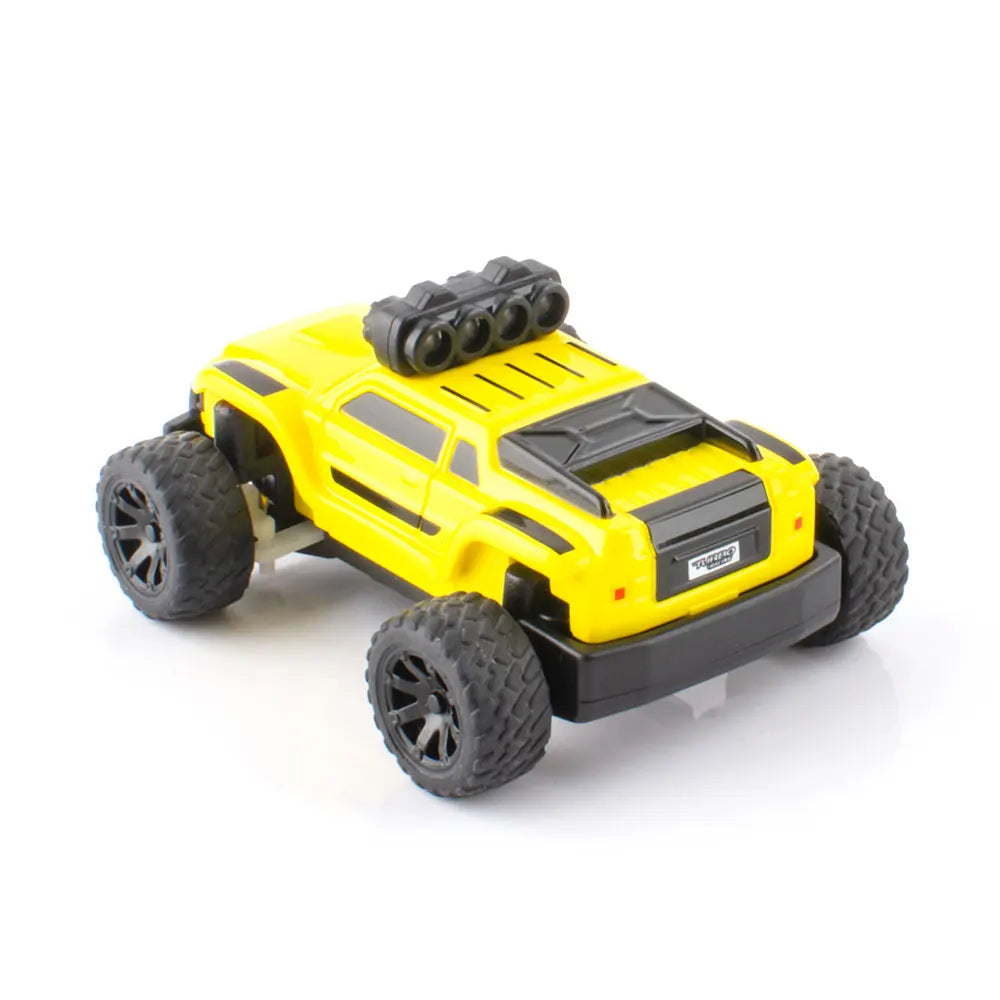 Turbo Racing 1:76 Baby Monster C81 C82 RC MINI Truck Car Monster Truck With Cool Lights Buggy RC Model Car Desktop Toy Gift