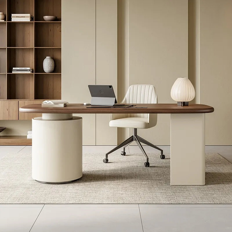 Italian Minimalist Office Desks Nordic Creative Designer Executive Office Desk Executive Boss Office Furniture Escritorio FYOD