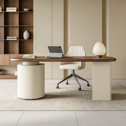 Italian Minimalist Office Desks Nordic Creative Designer Executive Office Desk Executive Boss Office Furniture Escritorio FYOD