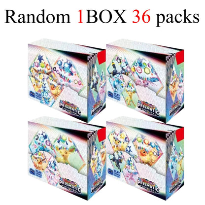 new model English 36 Packs Pokémon TCG: Scarlet & Violet Etsncelles Evoving Skies 151 BATTLE Flames Booster Box Battle  Card