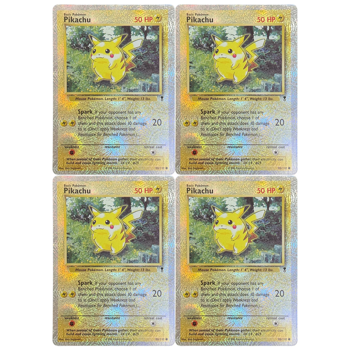 TCG English Mewtwo Collection Card Legendary Collection 29/110 #29 Reverse Holo Card Diy Proxy