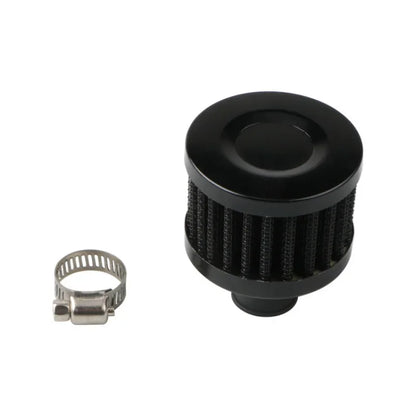 R-EP Car Air Filter 12mm 25mm for Motorcycle Cold Air Intake High Flow Crankcase Vent Cover Mini Breather Filters Universal
