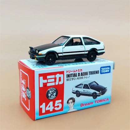TOMY Initial D AE86 Supra RX7 GTR Alloy Car Diecasts & Toy Vehicles Car Model Miniature Scale Model Car For Children