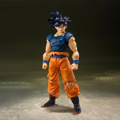 SHF Dragon Ball Figures Super Son Goku Migatte No Goku Kizashi Action Figure GBZ Joint Movable Collection Model Doll Toys Gift