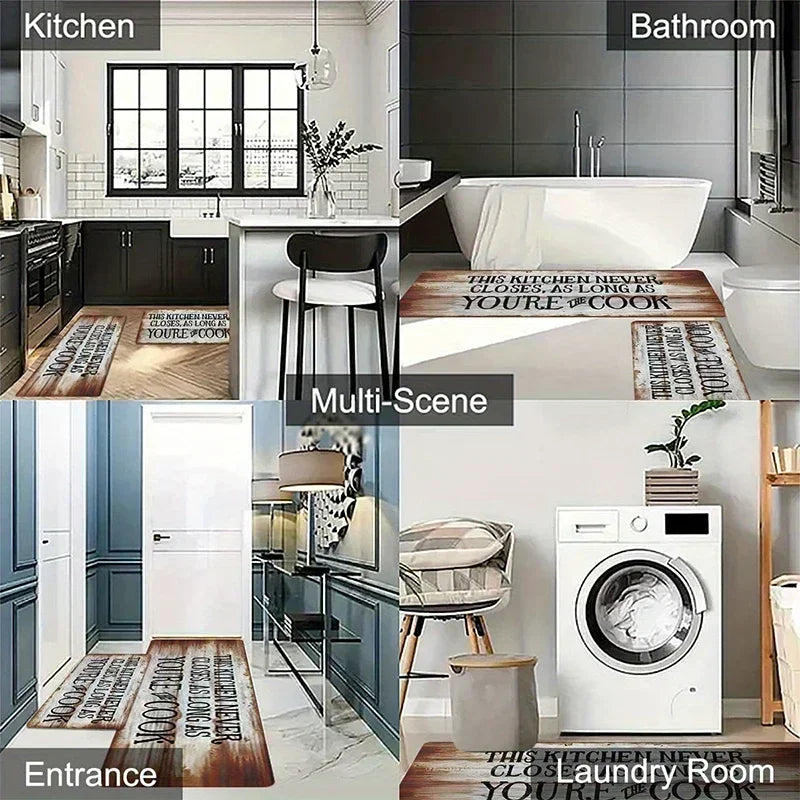G-Gas Monkey Decor Carpets for Living Room Non-slip Rug Welcome Rugs Home Bedroom Bedside Soft Floor Mat Kitchen Front Doormat