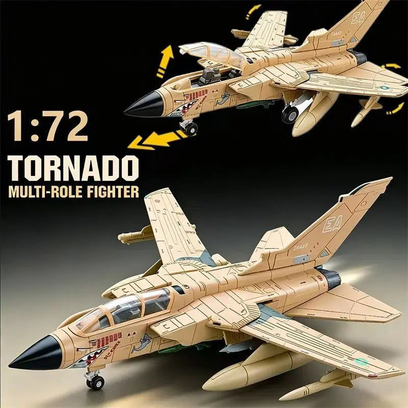 1:72Scale Tornado Multi-Role Fighter Aircraft Plastic Military Series Model Airplanes DIY Assembly Model Kit For Gift Collection