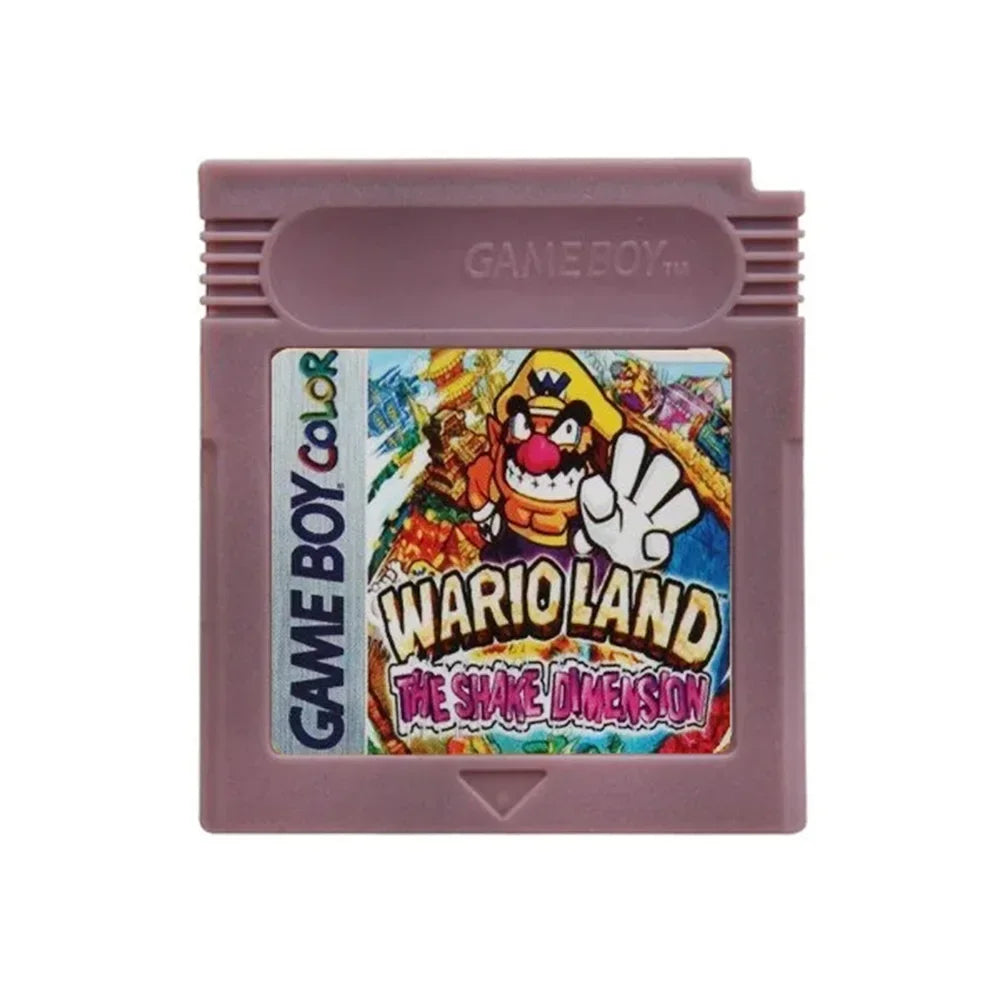 -New GBC 16 Bit Game Video Game Cartridge Console16 Bit Game Card Wario Land Donkey Kong Wario Land 2 Yoshi for GBC/GBA Mario