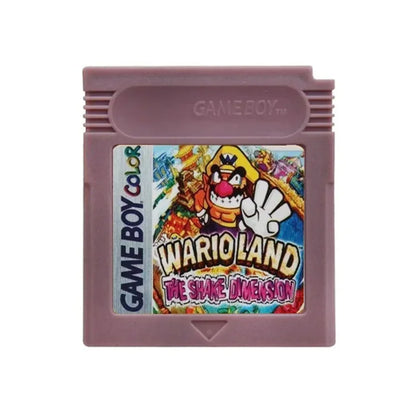 -New GBC 16 Bit Game Video Game Cartridge Console16 Bit Game Card Wario Land Donkey Kong Wario Land 2 Yoshi for GBC/GBA Mario
