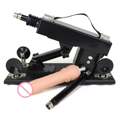 FREDORCH Sex Machines for Woman Automatic Masturbation Pumping Gun 3XLR Sex Machines for Adults With Big Dildo Sex Machine Toys