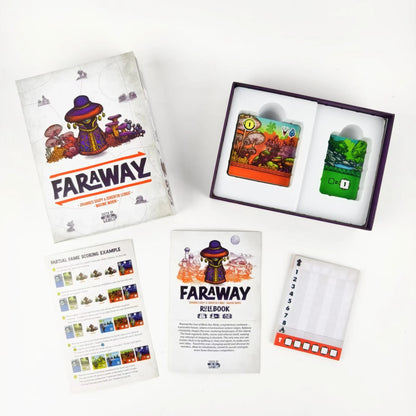 Faraway Board Game 2-6 Players Party Funny Table Game Friends Entertainment Strategy Cards Game - PEOPLE FROM BELOM Expansion