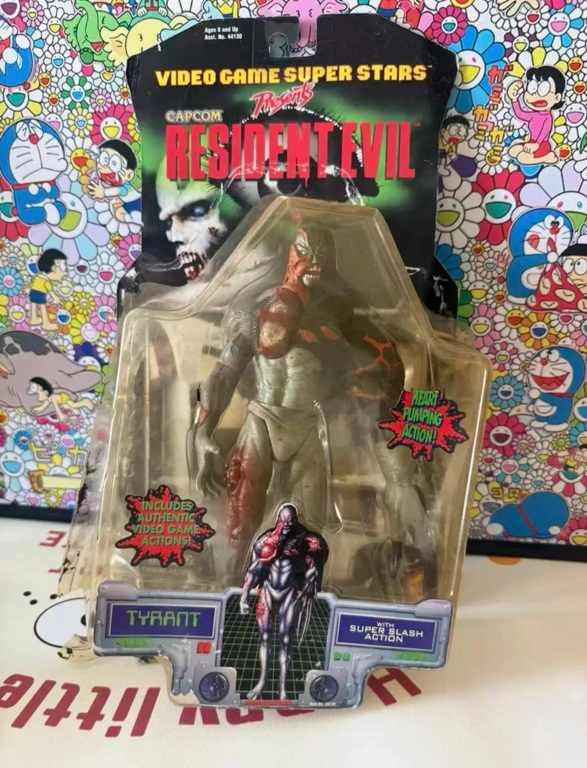 Original Toybiz Resident Evil Leon Claire Tyrant Chris Hank William Tyrant Action Figure Doll Toy for Boys Children's