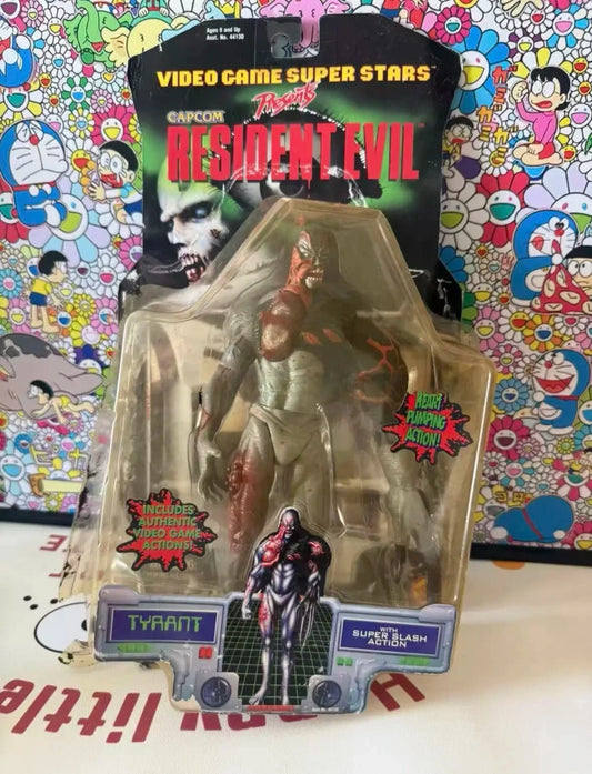 Original Toybiz Resident Evil Leon Claire Tyrant Chris Hank William Tyrant Action Figure Doll Toy for Boys Children's
