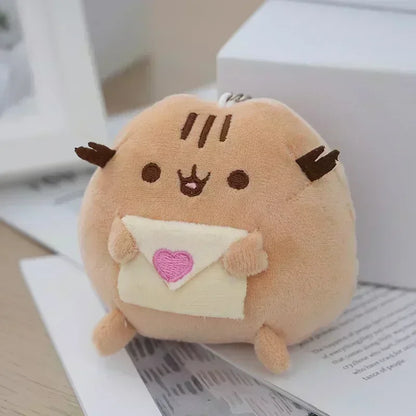 Pusheen Kawaii Plush Toy Donut Unicorn Room Decoration Anime Potato Chip Ice Cream Pizza Cake Cat Stuffed Animal Dolls Gift