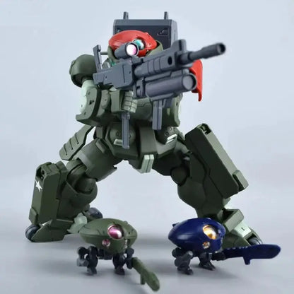 HG 1/144 Jiuzhou Model Grimoire Red Beret Robot Assembly Model Kit Action Figures Desktop Ornament For Hobbyists Toy Gift