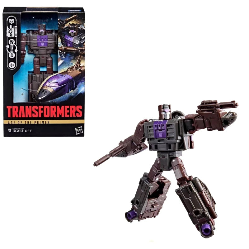 In Stock Hasbro Transformers Toys Age Of The Primes Blast OFF Model Robot Collection Action Figures Toy Gifts Hobby