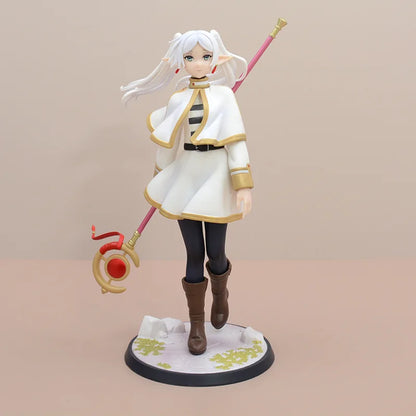25cm Frieren: Beyond Journey'S End Frieren Standing Position Anime Figure Model Statue Fans Collection Desktop Ornament Toys