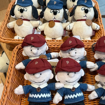 Peanuts Snoopy Denim Series Blind Box Cute Pendant Anime Merchandise Figurine Doll Trendy Desktop Decoration Surprise Toy Gift