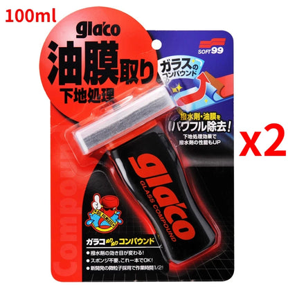 180ml Soft99 Japan Ultra Glaco Car Windshield Glass Water Rain Repellent Glass Hydrophobic Coating Anti-rain for Car Glass