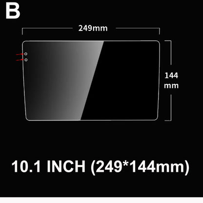 Tempered Glass Screen Protector for 9"/9.7"/10.1" SINOSMART Android Head Units – Anti-Fingerprint, Explosion-Proof (Add-on Only)