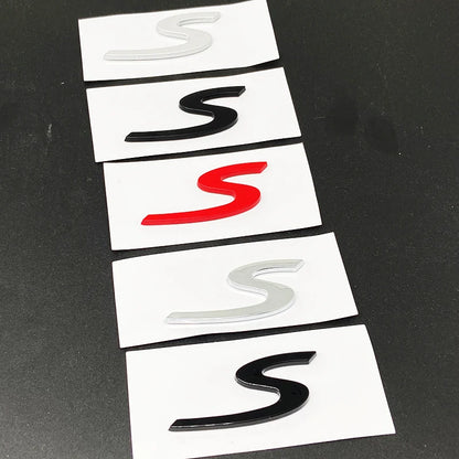 for Car Rear Trunk Badge Decal Sticker Emblem Accessories Boxster Cayenne Cayman Carrera Macan Panamera GTS Turbo 4 S diesel
