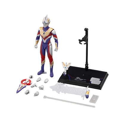 ZD Toys Ultraman Tiga Action Figure Joint Movable Agul Geed Trigger Ace Seven Jack Ultraman Adult Collection Figure Gift