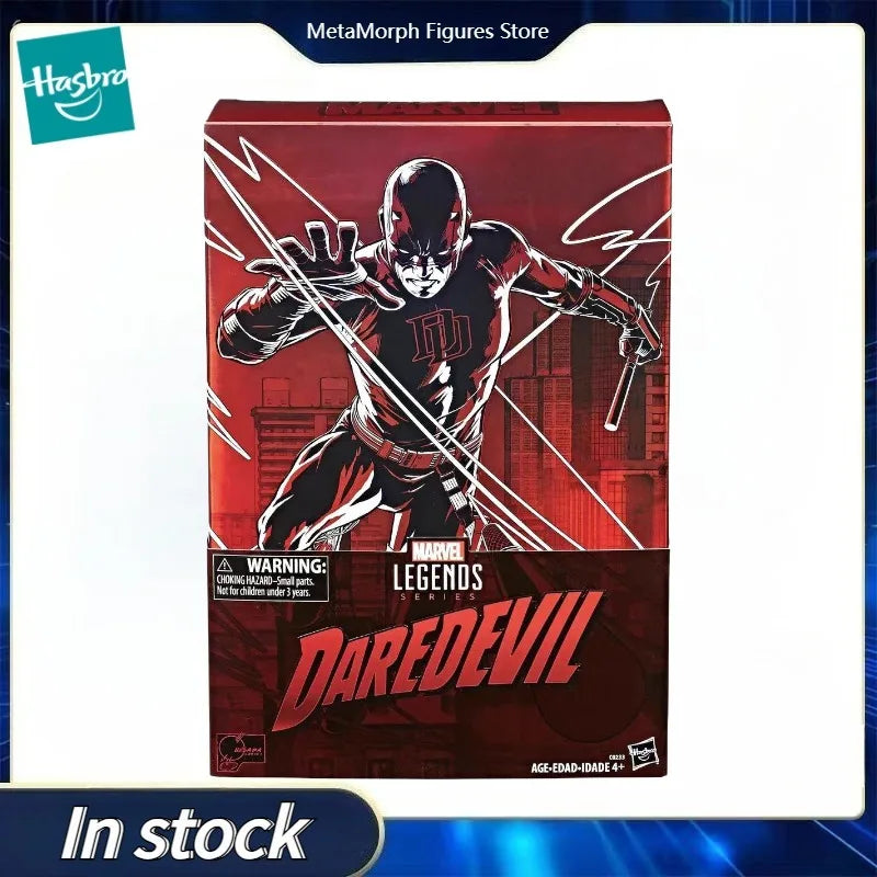 Original Hasbro Marvel Legends Series Daredevil Anime Figure Model Collection Toy