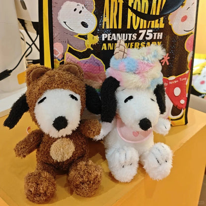 Peanuts SNOOPY All Artist Series Cute Pendant Anime Merchandise Figurine Doll Trendy Desktop Decoration Toy Surprise Gift