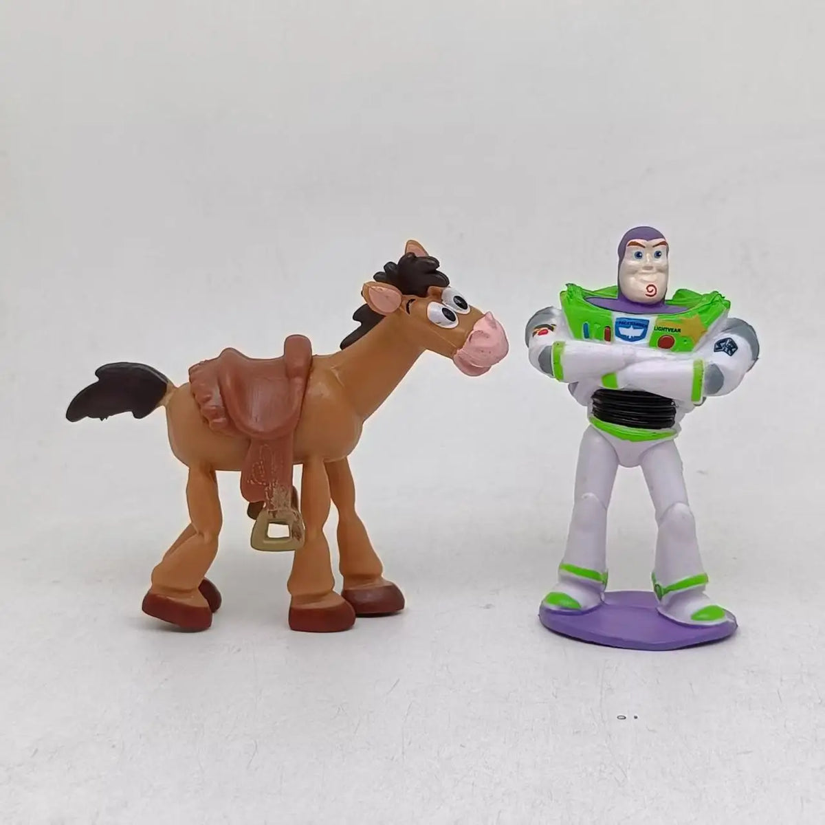 10Pcs/Set Movie Toy Story Figures Woody Buzz Lightyear Forky Lilypad Smarty Pants Action Figure Model Toys For Christmas Gift