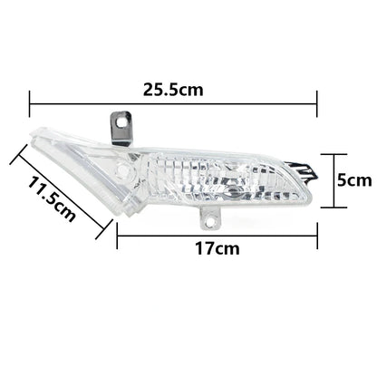 For Porsche Cayenne 2007 2008-2010 Car Right Left Plastic Clear Front Side Marker Lights Signal Lamp 95563103501 95563103601