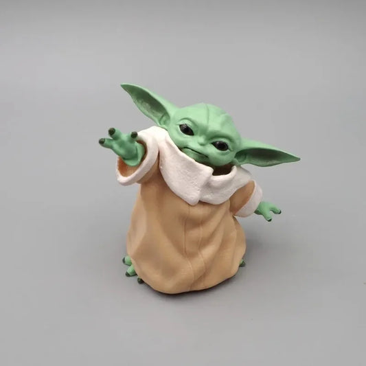 Anime Wars Yoda Baby Anime Movable Action Figure Kawaii Model Desktop Decoration Trendy Toys Festival Surprise Gifts For Fans