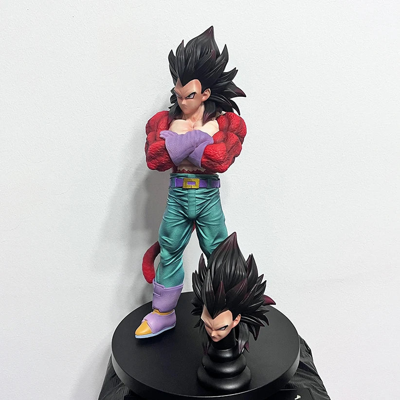 Dragon Ball Super Saiyan 4 Vegeta Figure Ssj4 Vegeta Action Figures Goku Pvc Statue Collection Model Toys Gifts