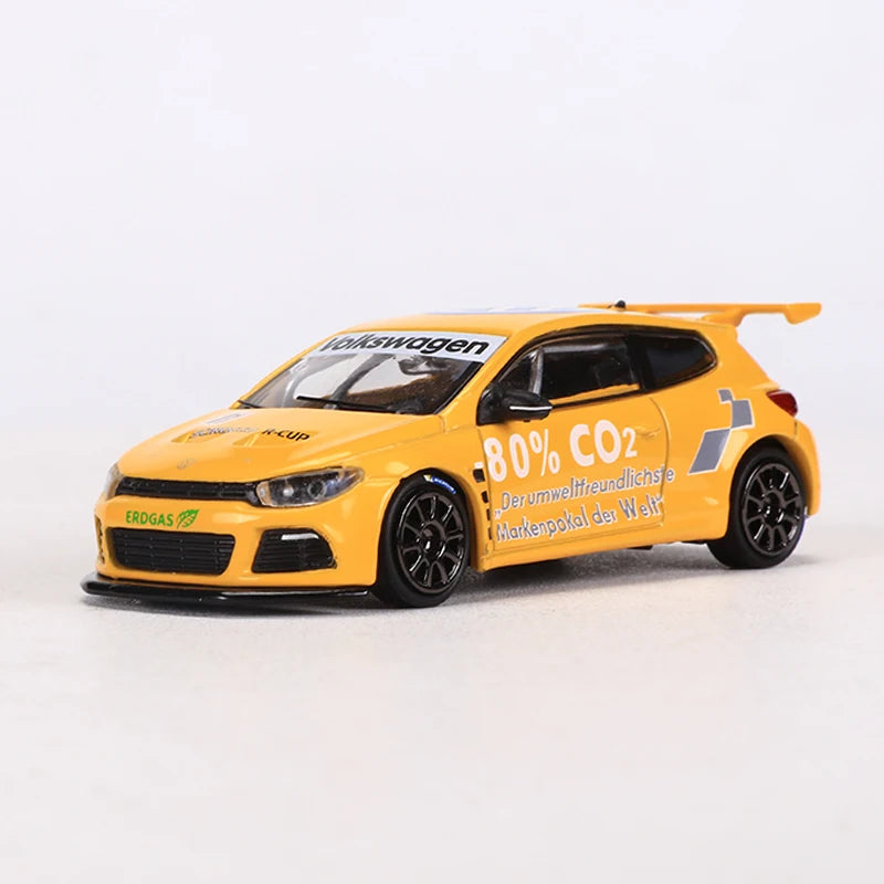 GCD 1:64  Scirocco R White/Black/Green/Blue Alloy Model Car