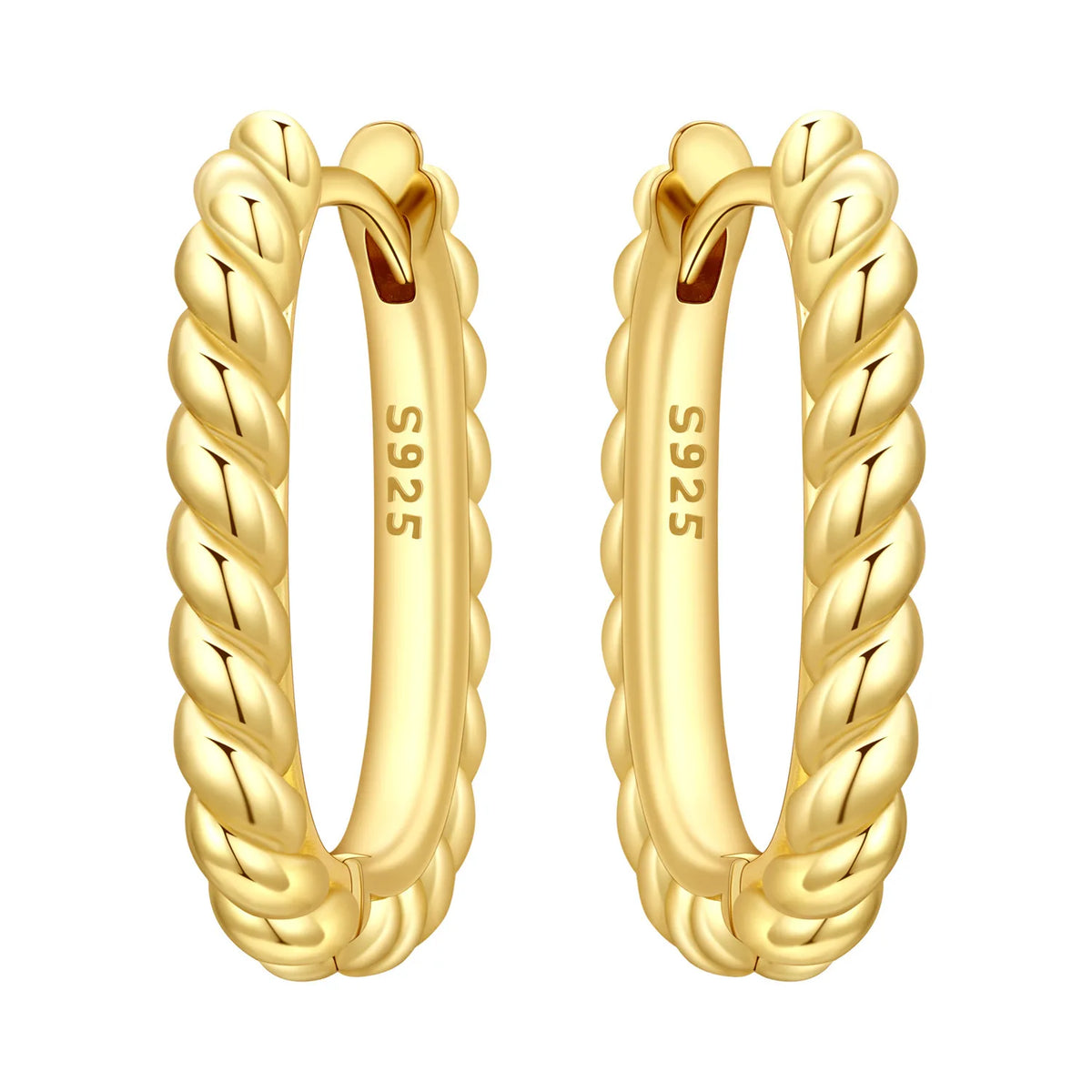 Original 925 Sterling Silver Planet Starlight Earrings Fashion 18K Gold Hoop Earring for Women Piercing Jewelry Aretes Gifts