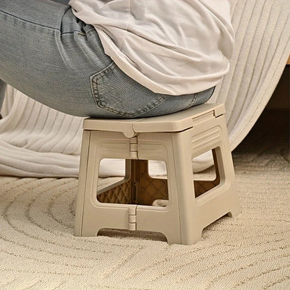 New Lightweight Space Thickened Folding Stool, Portable Home Outdoor Camping, Magza Fishing, Simple and Integrated Design