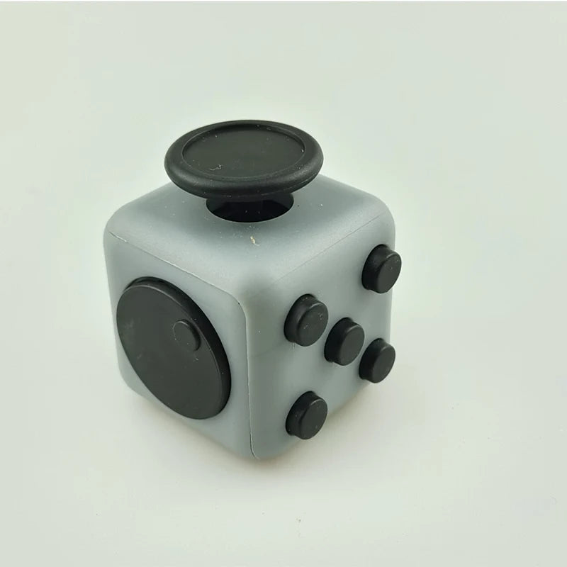 Solid Color Fidget Decompression Dice for Release Stress Autism Anxiety Relieve Adult Kids Stress Relief Anti-Stress Fingertip