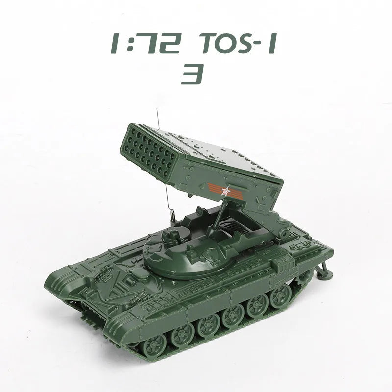 4D 1/72 Tank Assembly Puzzle Model Infantry Fighting Vehicle Military Tractor Artillery Boys' Toys