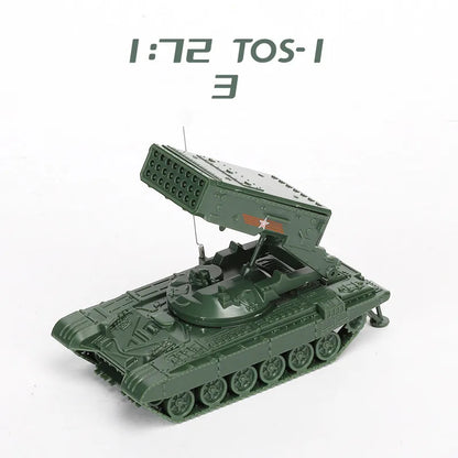 4D 1/72 Tank Assembly Puzzle Model Infantry Fighting Vehicle Military Tractor Artillery Boys' Toys