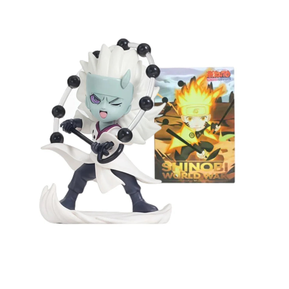 Anime Naruto Blind Box Model Figure 1-12 pcs NARUTO Ninkai Taisen Series Figurine PVC Desktop Collectible Toy Doll Birthday Gift