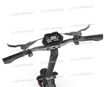 3-in-1 45Km/h Winter sled 48V 20Ah 2000W Motor Electric Snow Scooter with snow kit for All Terrain Off Road Tracked