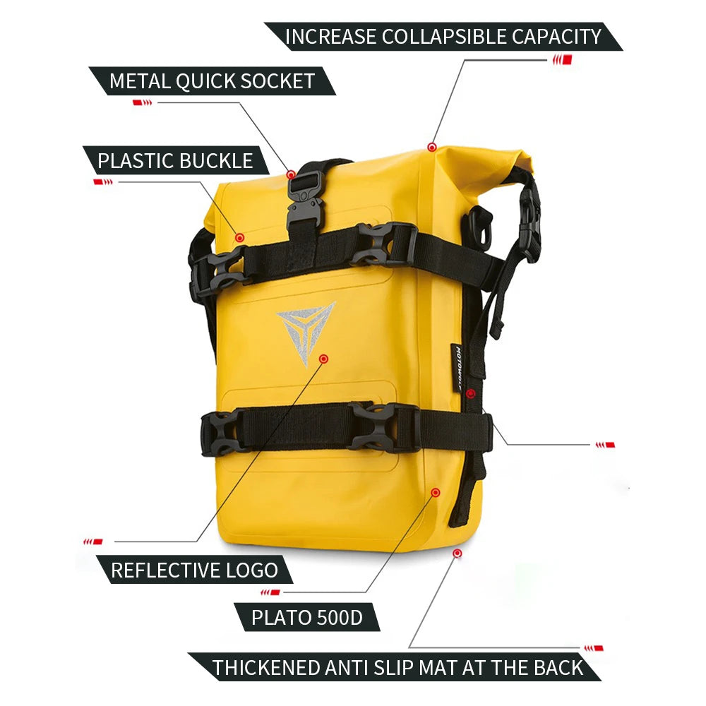 For  R1200GS R1250GS ADV For HONDA NC750X CB500X Motorcycle Frame Crash Bars Waterproof Bag Bumper Repair Tool Placement Bag