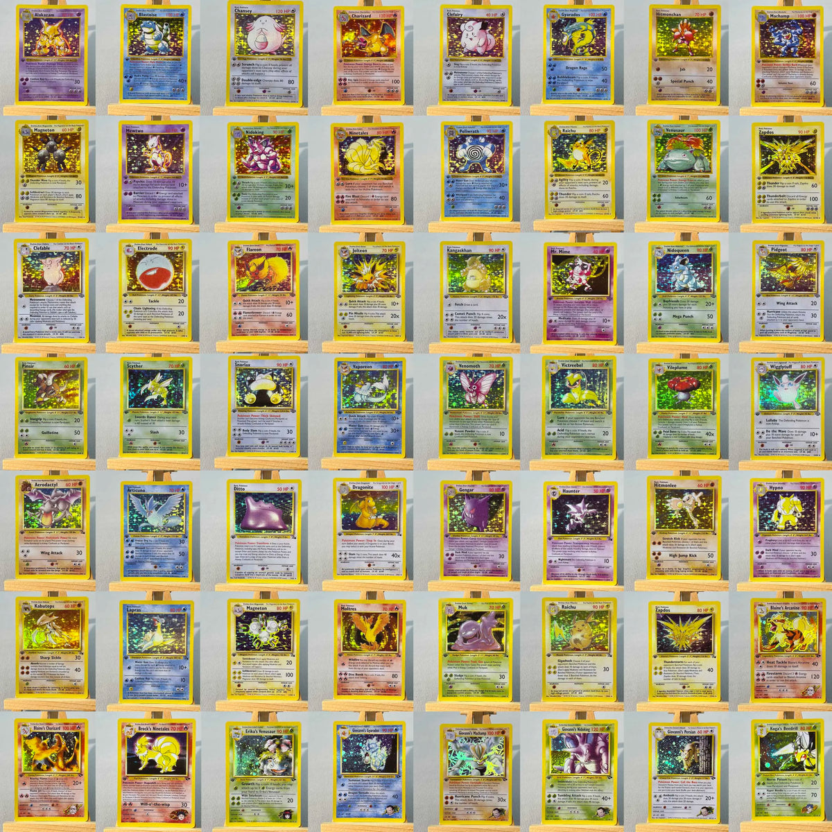 FO PTCG7-003 Tcg proxy PKM Cards hitmonlee zapdos Rare Collection Battle Toys Gifts for Hobbies home play