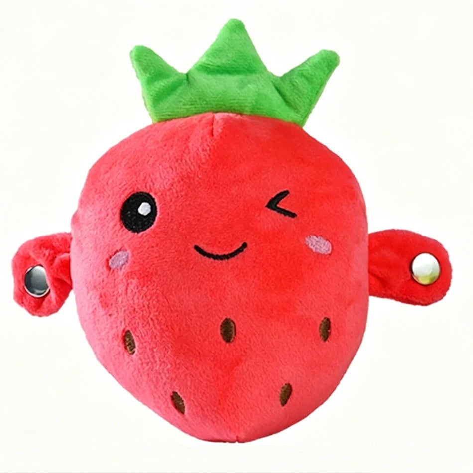 Hot Creative Peculiar Music Rhythm Parent-child Interactive Plush Doll Banana Fruit Induction Cultivate Music Perception gifts