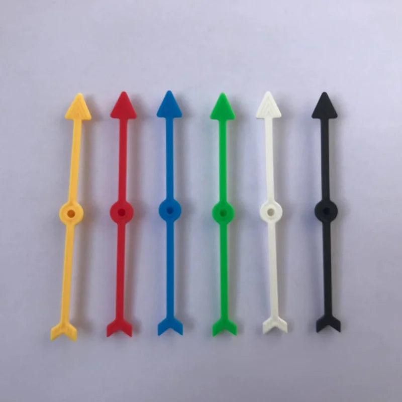 6PCS10CM 4.5cm 7.5cm 4inch Arrow Disc-Spinning Plastic Pawn/Chess For Board Game And Card Game Accessories