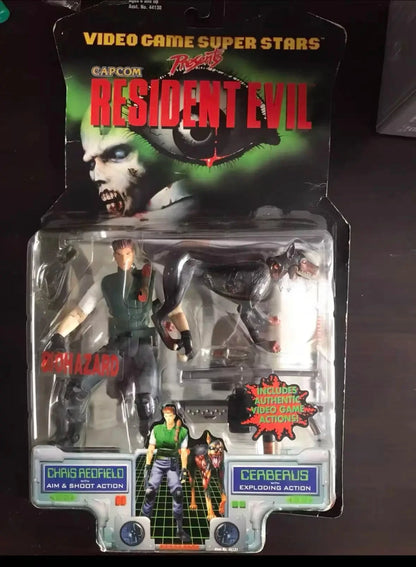 Original Toybiz Resident Evil Leon Claire Tyrant Chris Hank William Tyrant Action Figure Doll Toy for Boys Children's