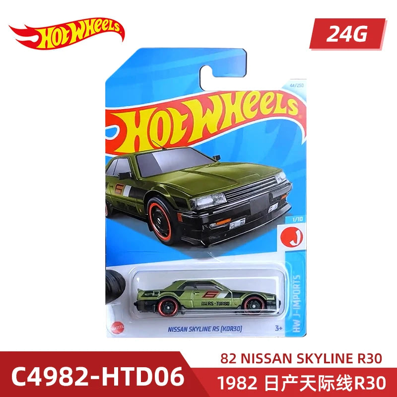 Original Mattel Hot Wheels Car Toys 1/64 Diecast C4982 2024G Volkswagen T2 Pickup Hirohata Merc Vehicle Model Toy for Boys Gift